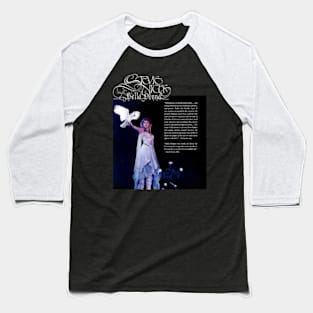 Stevie Nicks Bella Donna Baseball T-Shirt